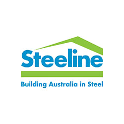 a logo of a building company
