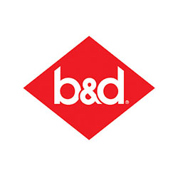 a red diamond with white letters