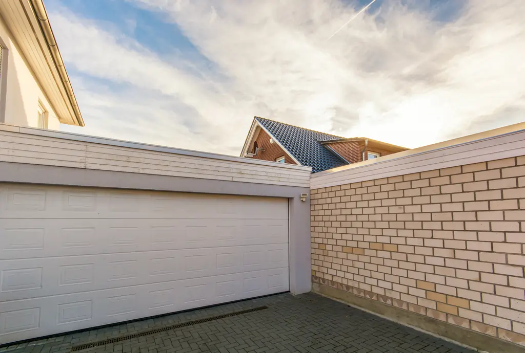 Beige Residential Garage Door