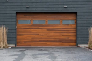 Is bio-wood a sustainable material for garage door
