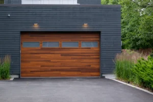 western red cedar garage door lifespan